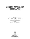 Tapa de Modern transport geography