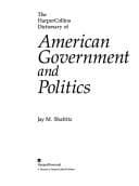 Tapa de The HarperCollins dictionary of American government and politics