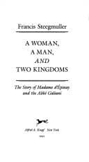 Tapa de A woman, a man, and two kingdoms
