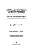 Tapa de Mythic worlds, modern words