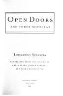 Tapa de Open doors, and three novellas