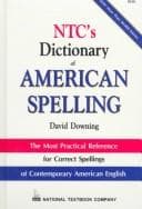 Tapa de NTC's dictionary of American spelling