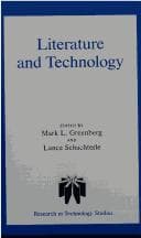 Tapa de Literature and technology