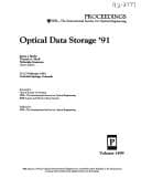 Tapa de Optical data storage '91