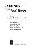 Tapa de Safe sex for bad backs