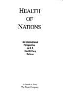 Tapa de Health of nations