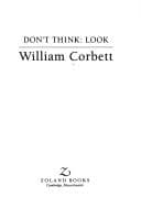 Tapa de Don't think, look