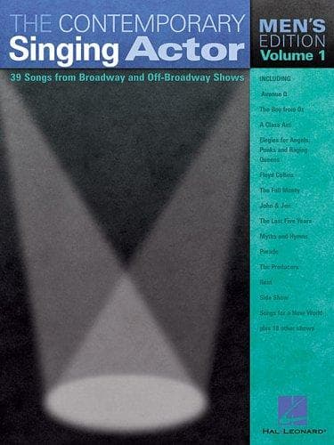 Tapa de The Contemporary Singing Actor