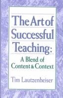 Tapa de The art of successful teaching