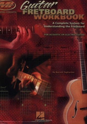 Tapa de Guitar Fretboard Workbook