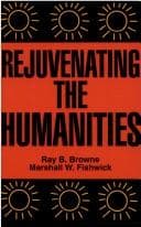 Tapa de Rejuvenating the humanities