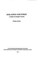 Tapa de Isolation and ethos