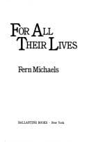 Tapa de For All Their Lives