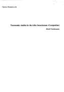 Tapa de Taxonomic studies in the tribe Senecioneae (Compositae)