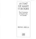 Tapa de A coat of many colours