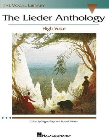 Tapa de Lieder Anthology - High Voice