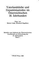 Tapa de Vaterlandsliebe und Gesamtstaatsidee im österreichischen 18. Jahrhundert