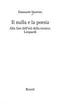 Tapa de Il nulla e la poesia