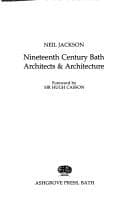 Tapa de Nineteenth century Bath