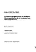 Tapa de Dialectliteratuur