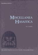 Tapa de Miscellanea Hasaitica