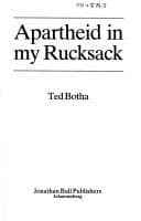 Tapa de Apartheid in my rucksack