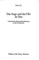 Tapa de Das Auge und das Ohr im Text