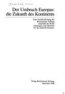 Tapa de Der Umbruch Europas