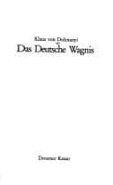 Tapa de Das deutsche Wagnis