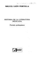 Tapa de Historia de la literatura mexicana