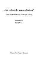 Tapa de Ein Lehrer der ganzen Nation