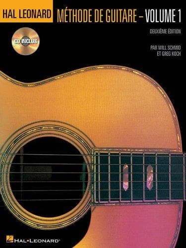 Tapa de Hal Leonard methode de guitare-volume 1