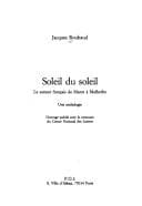 Tapa de Soleil du soleil