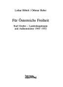 Tapa de Für Österreichs Freiheit
