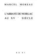 Tapa de L' abbaye de Noirlac au XVIIIe siècle