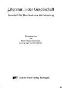 Tapa de Literatur in der Gesellschaft
