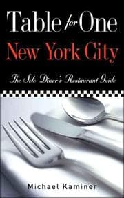 Tapa de Table for one, New York City