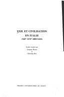 Tapa de Exil et civilisation en Italie