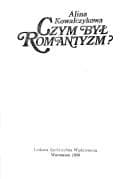Tapa de Czym był romantyzm?