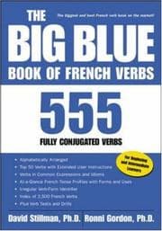 Tapa de The Big Blue Book of French Verbs