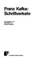 Tapa de Franz Kafka, Schriftverkehr