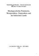 Tapa de Musikgeschichte Pommerns, Westpreussens, Ostpreussens und der baltischen Lande