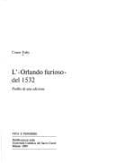 Tapa de L'" Orlando furioso" del 1532