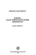 Tapa de Kleine Schriften