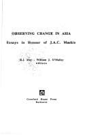 Tapa de Observing change in Asia