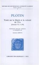 Tapa de Traité sur la liberté et la volonté de l'Un