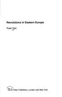 Tapa de Revolutions in Eastern Europe