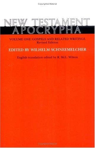 Tapa de New Testament Apocrypha, Gospels and Related Writings