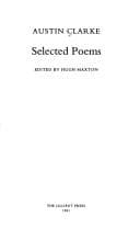 Tapa de Selected poems