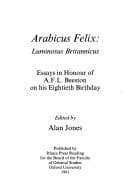 Tapa de Arabicus felix
